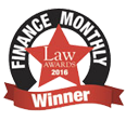 Finance Monthly Winner badge